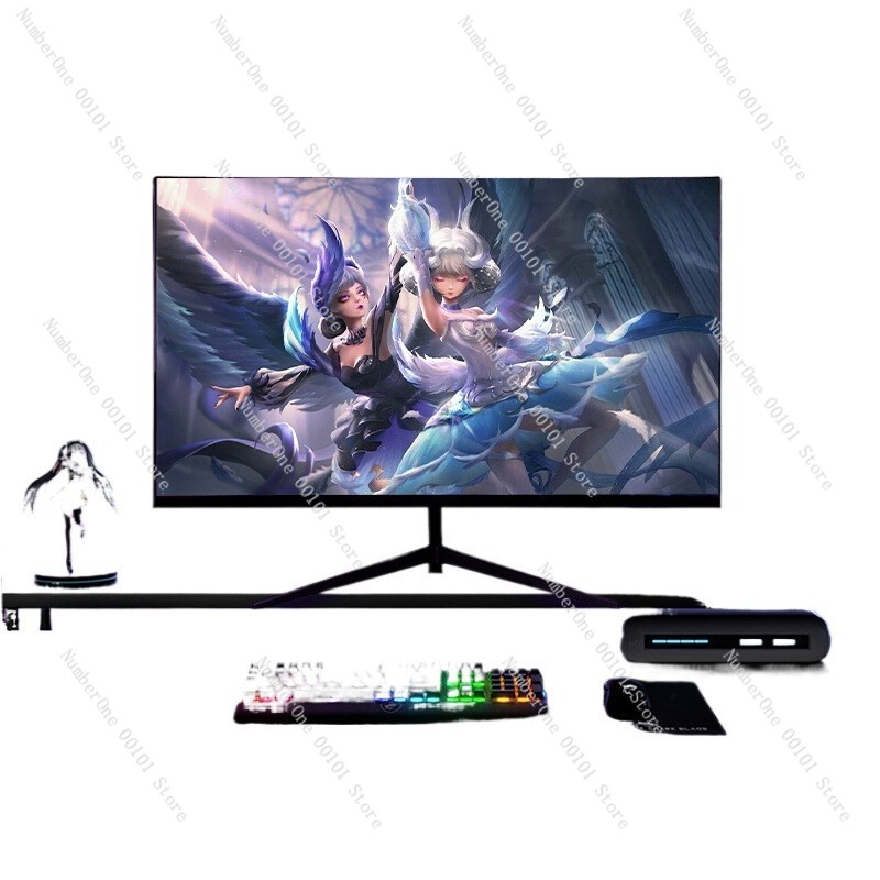Gaming Monitor Curved - 24인치 2K 144Hz 베젤리스 커브드 모니터,