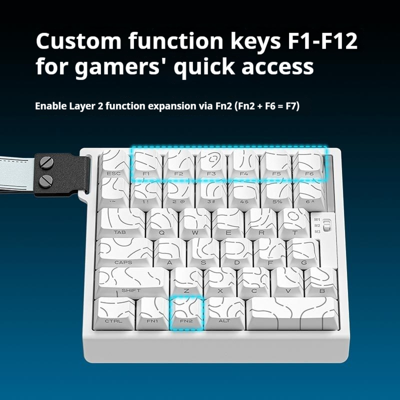 Furycube M35he 유선 자기축 기계식 키보드( - Esports Gaming Zone 리뷰 및 가격