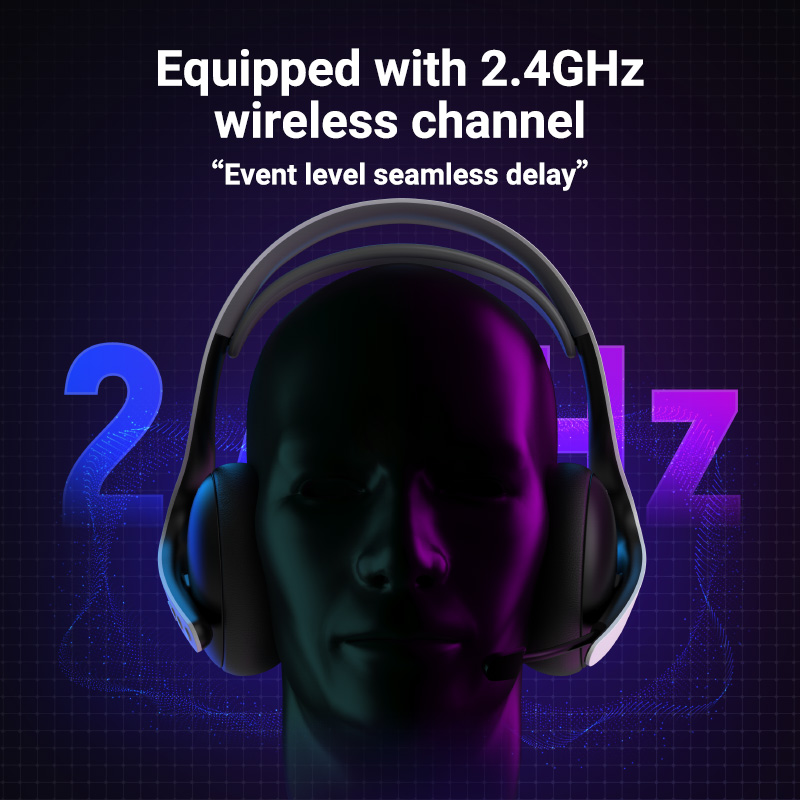 2.4G 무선/유선/BT A01 게이밍 헤드셋 (PS5 - Esports Gaming Mobile 리뷰 및 가격