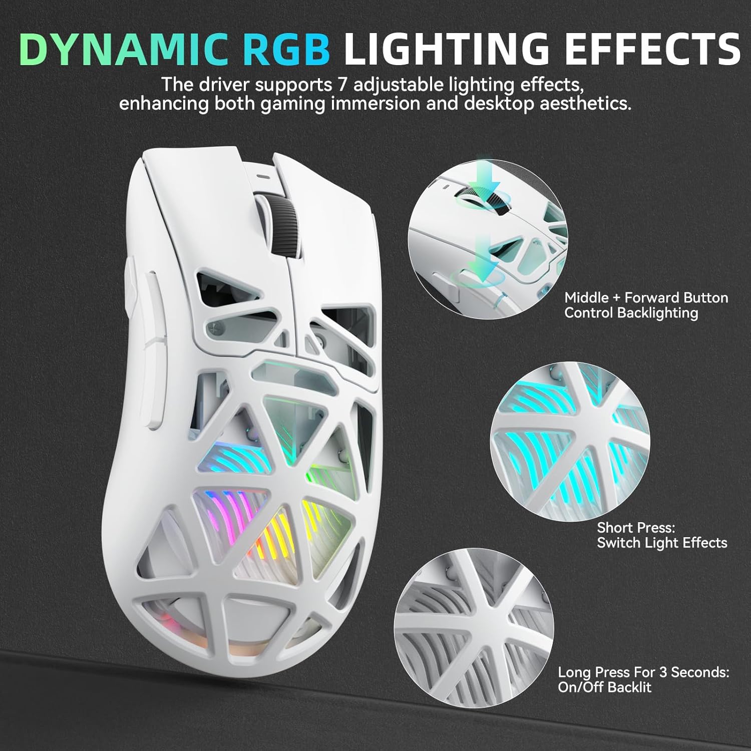 AULA SC620 무선 마우스 유선/블루투스/2.4G - Esports Gaming Mouse Weight Adjustable 리뷰 및 가격