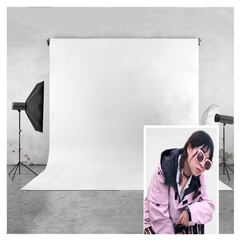 흰색 비닐 사진 배경, 원활한 사진 배경, 눈부심 없는 - Green Screen Collapsible 리뷰 및 가격